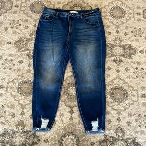 KanKan dark wash jeggings